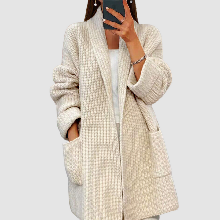 Sophia | Women's Knitted Cardigan-The Yellow Prime