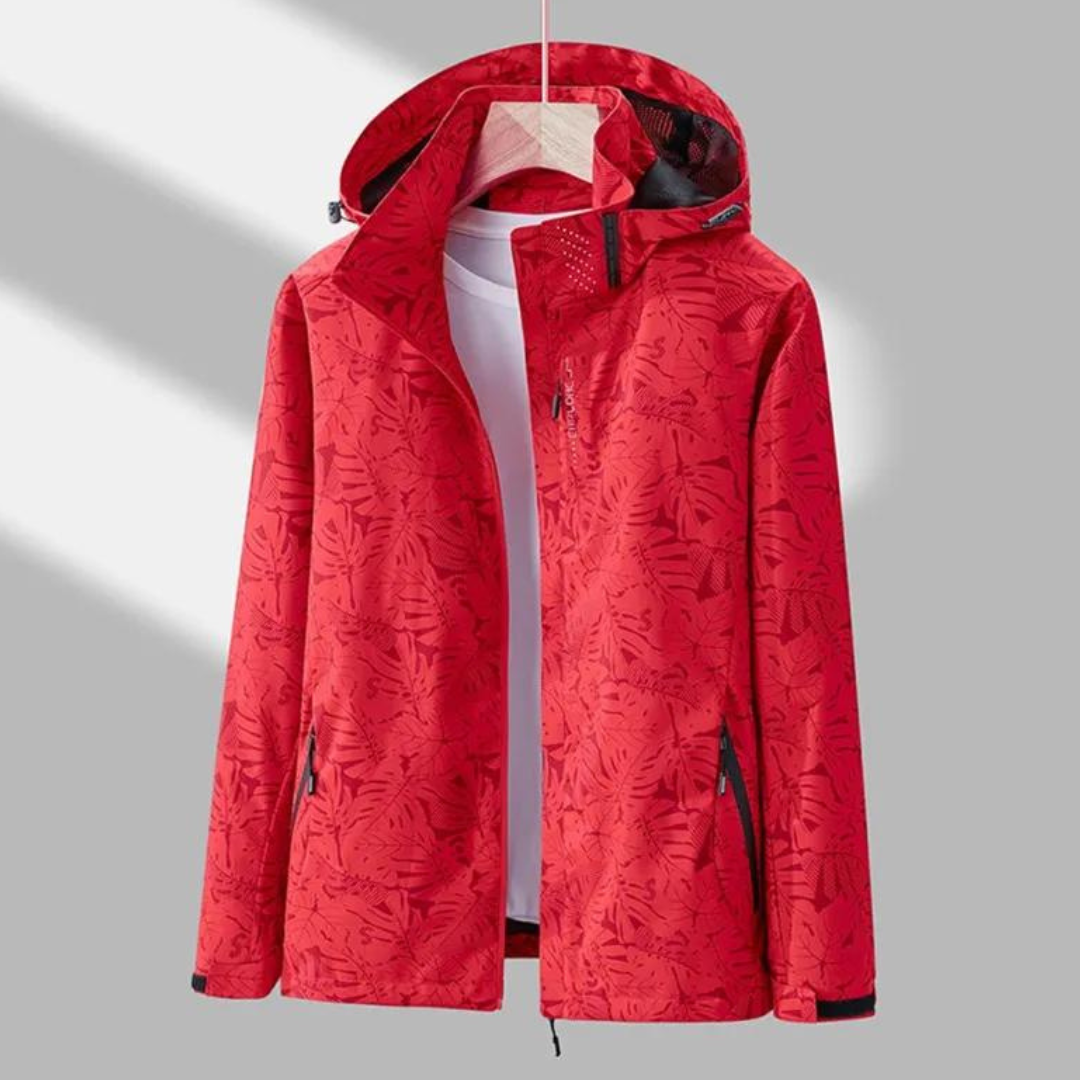 Lily | Women's Elegant Spring Hooded Windbreaker Jacket
