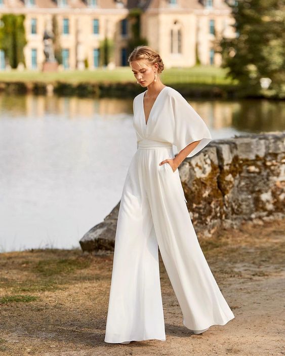 Women's Casual Wide-Leg Jumpsuit-The Yellow Prime