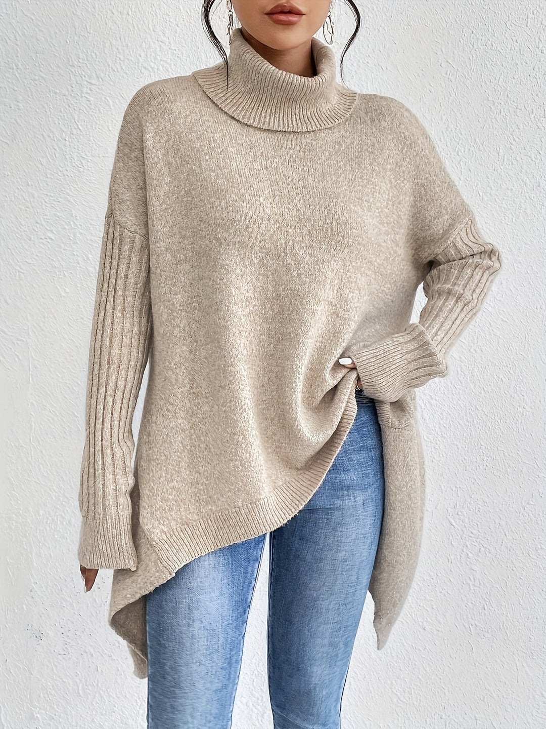 Ezella | Women's Elegant Casual Sweater-The Yellow Prime