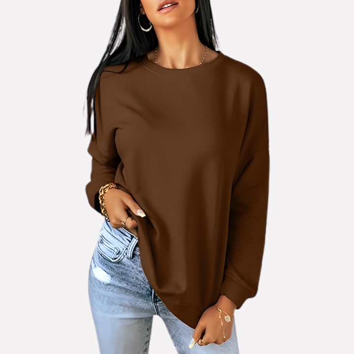 Women's Casual Crew Neck Sweatshirt