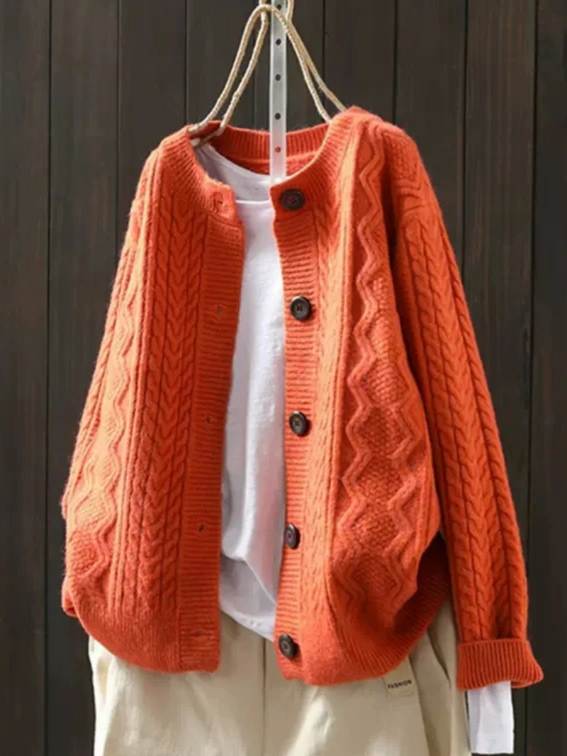 Noele | Women's Knitted Cardigan-The Yellow Prime