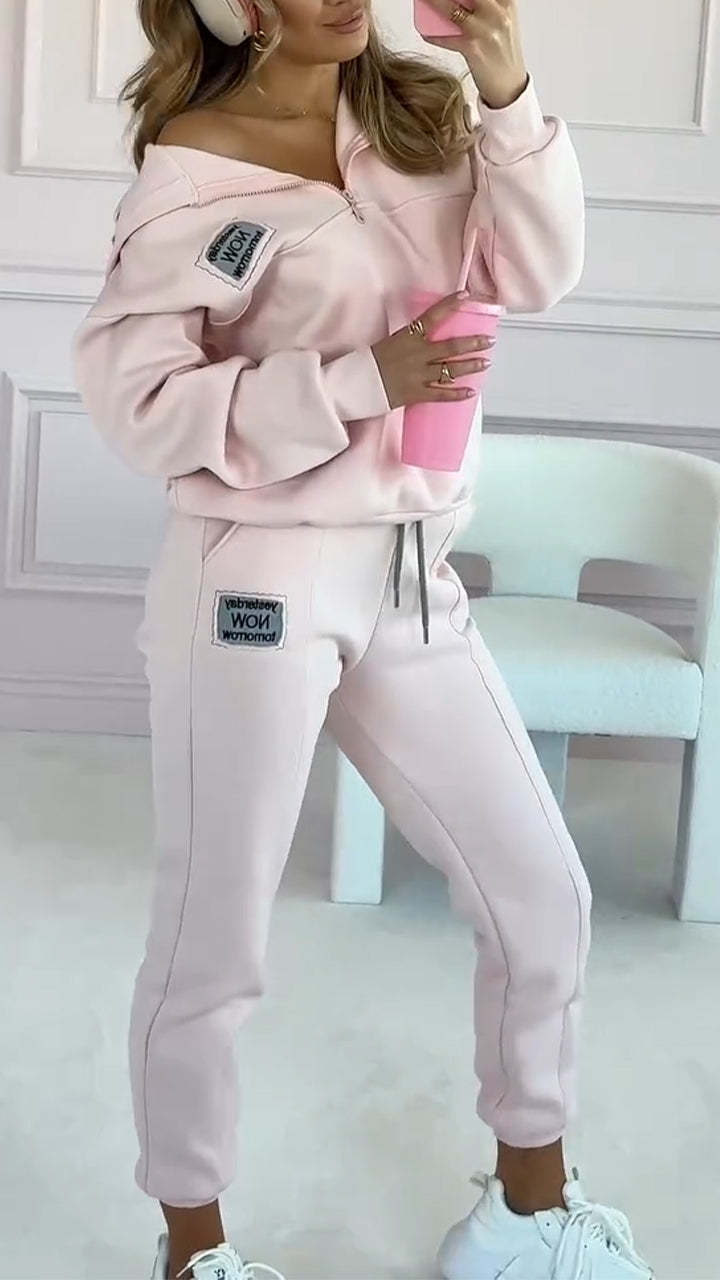 Conjunto cómodo de ropa de estar en casa para hombre con sudadera y pantalones jogger
