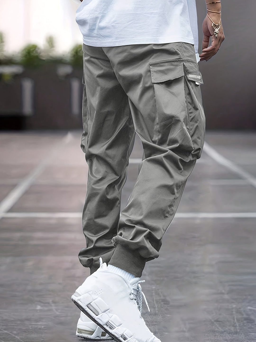 Oliver | Men's Cuffed Ankle Cargo Jogger Trousers