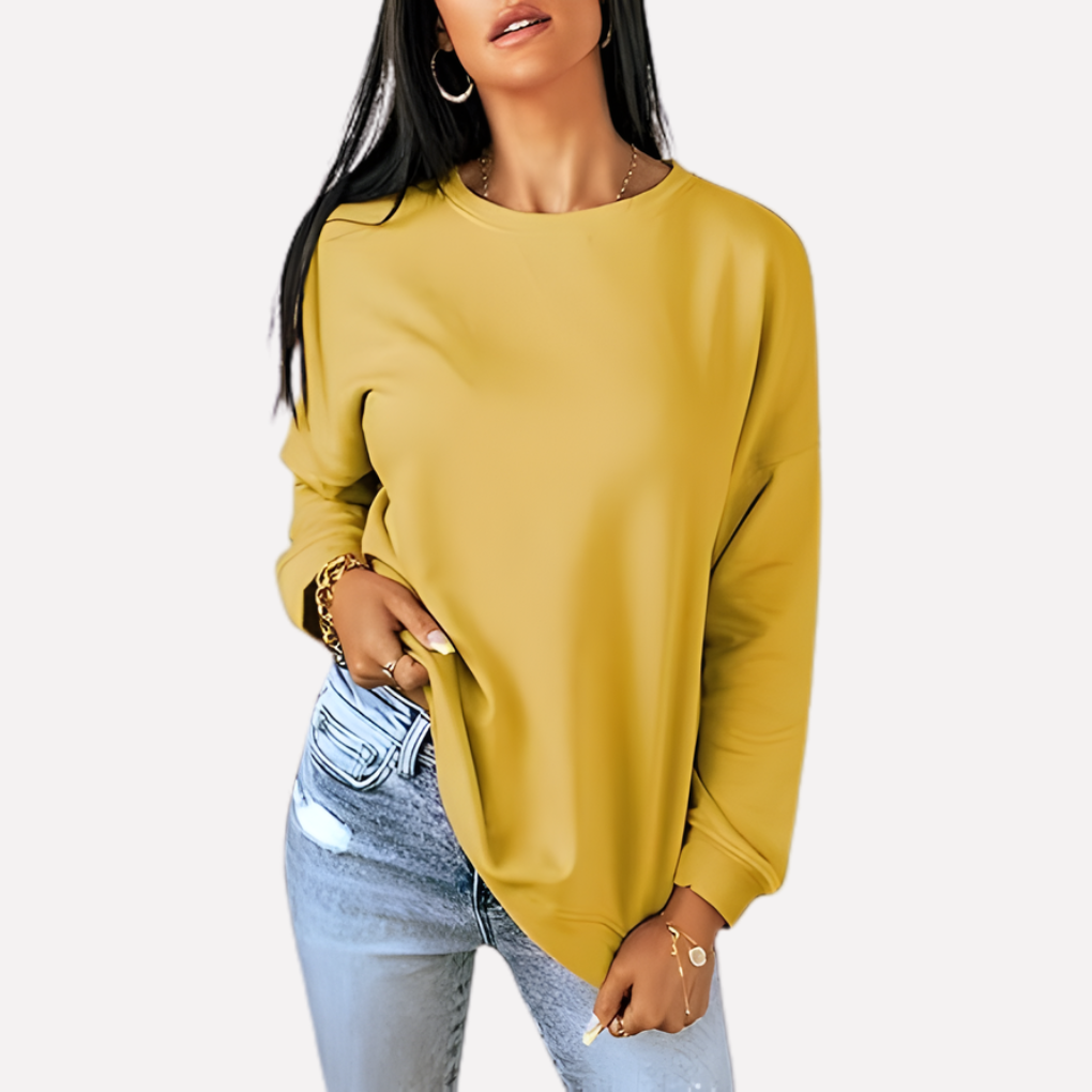 Women's Casual Crew Neck Sweatshirt