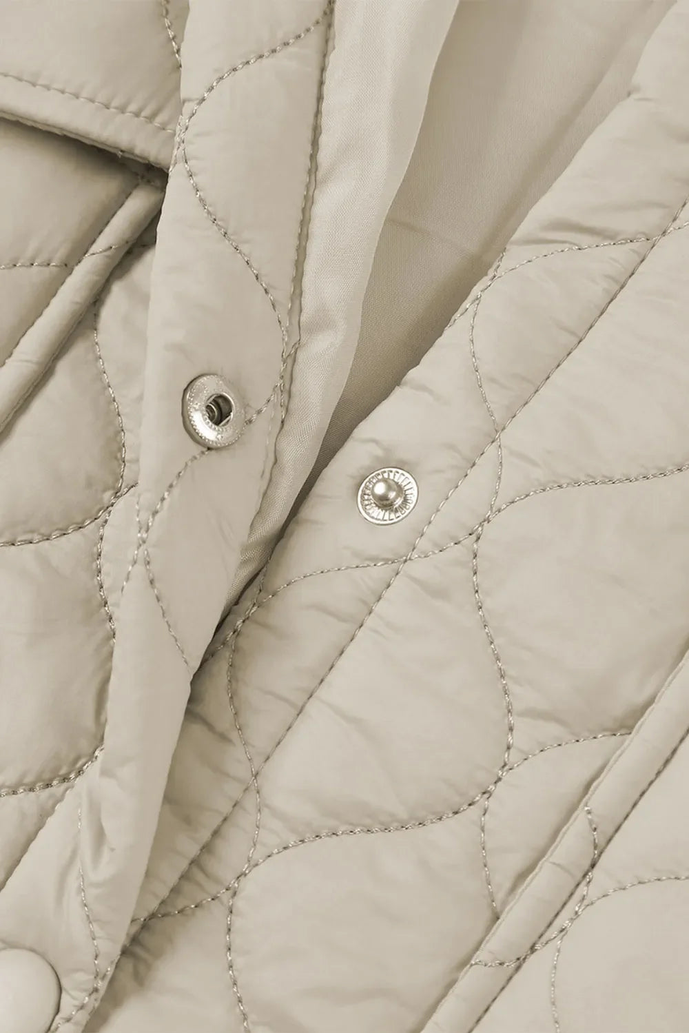 Women's Winter Coat, Snap Front, Collared, Sizes S-2XL
