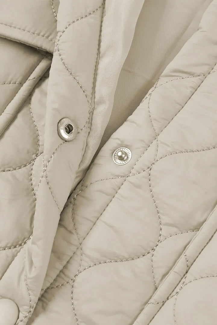 Women's Winter Coat, Snap Front, Collared, Sizes S-2XL