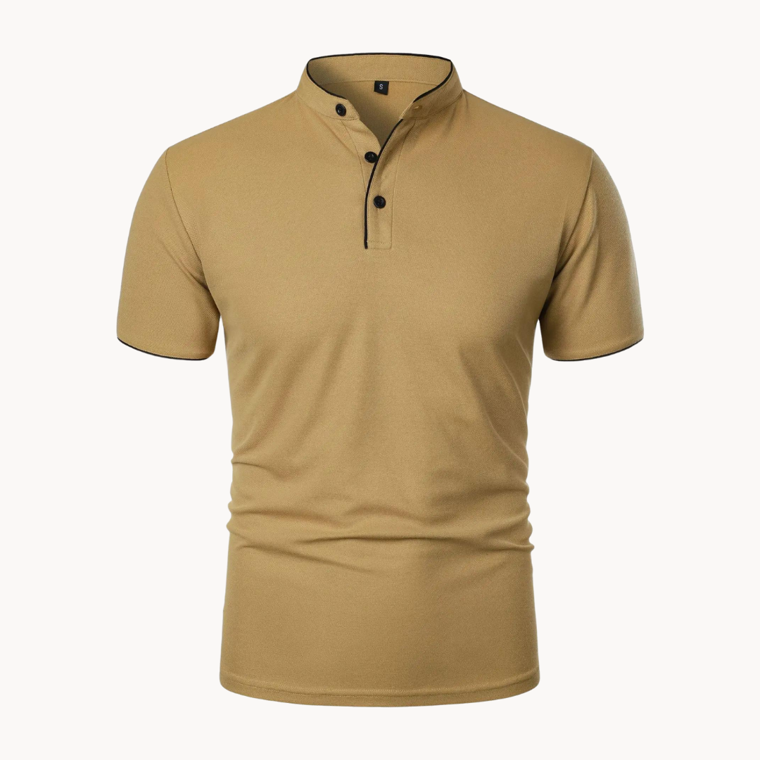 Ian | Men's Casual Short Sleeve Polo Shirt