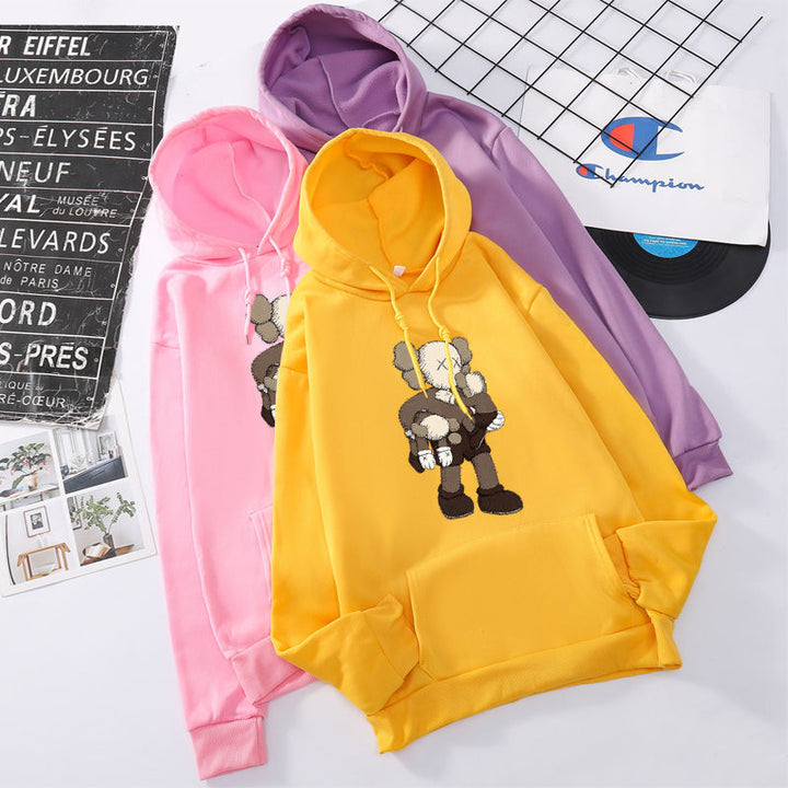 Women's Oversized Cozy Hoodie - Relaxed Fleece for Casual Wear-The Yellow Prime