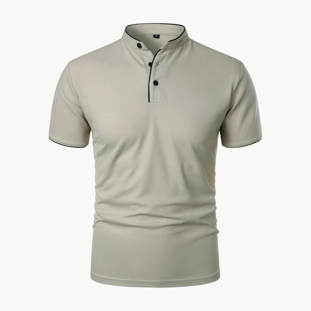 Ian | Men's Casual Short Sleeve Polo Shirt