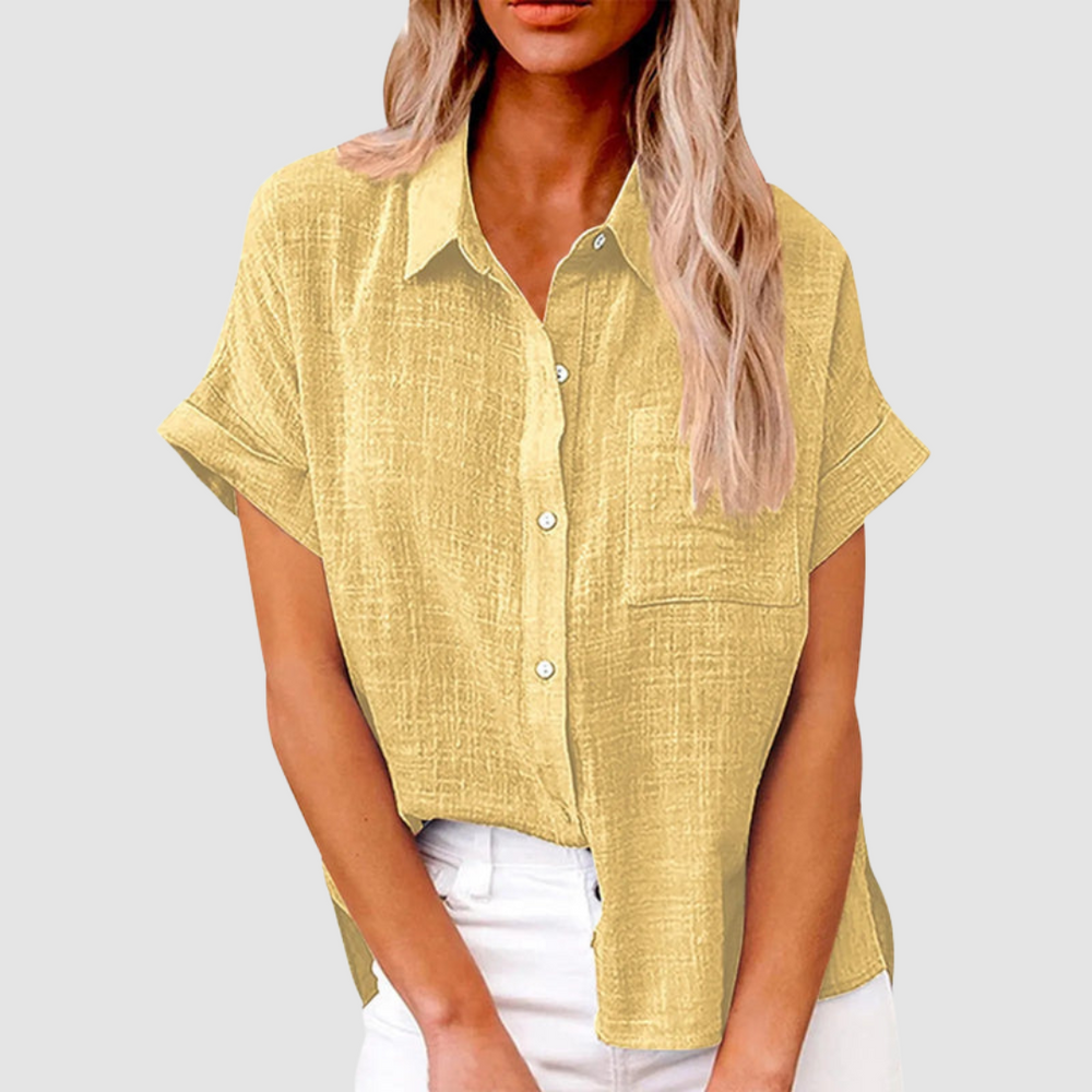 Carol | Women's Elegant Casual Blouse-The Yellow Prime