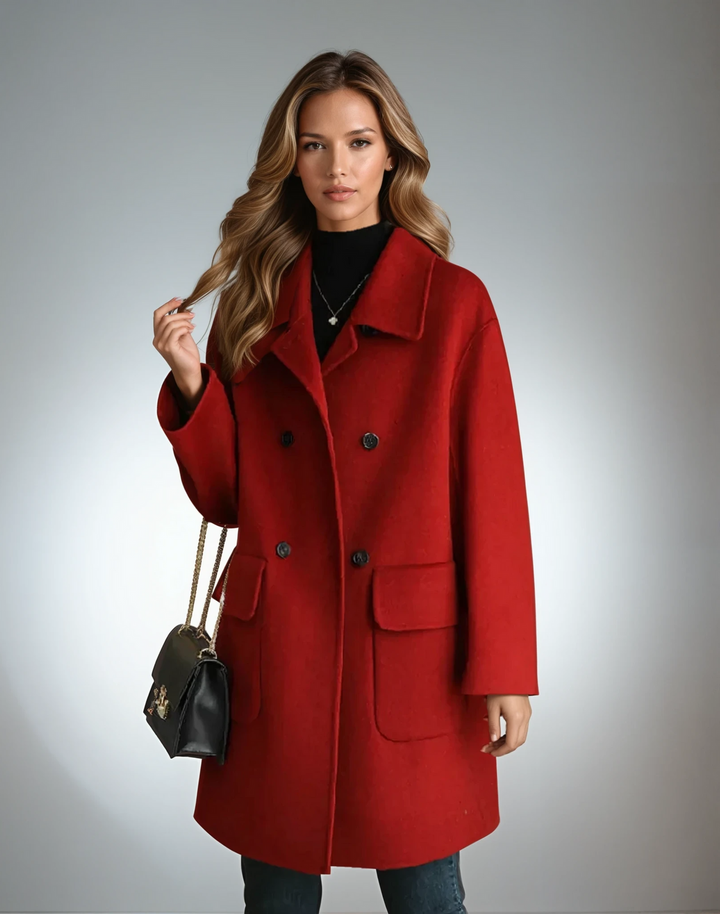 Maliah | Women's Elegant Coat-The Yellow Prime