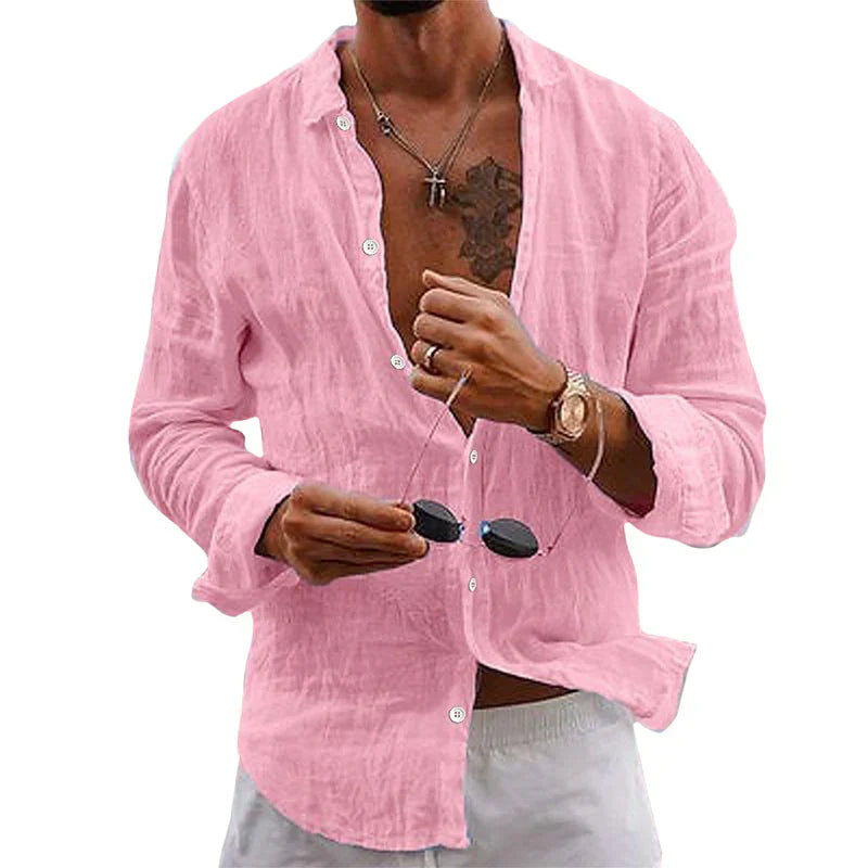 Men's Stylish Dress Shirt-The Yellow Prime