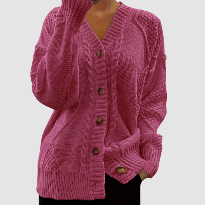Adreana | Women's Cozy Sweater-The Yellow Prime