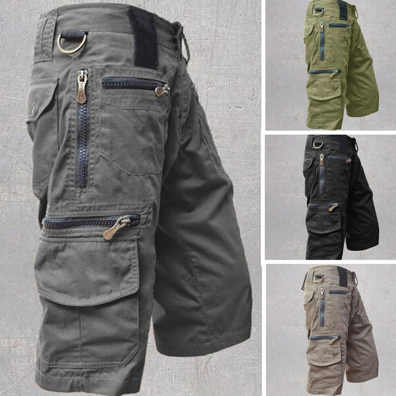 Men's Multifunctional Casual Shorts-The Yellow Prime