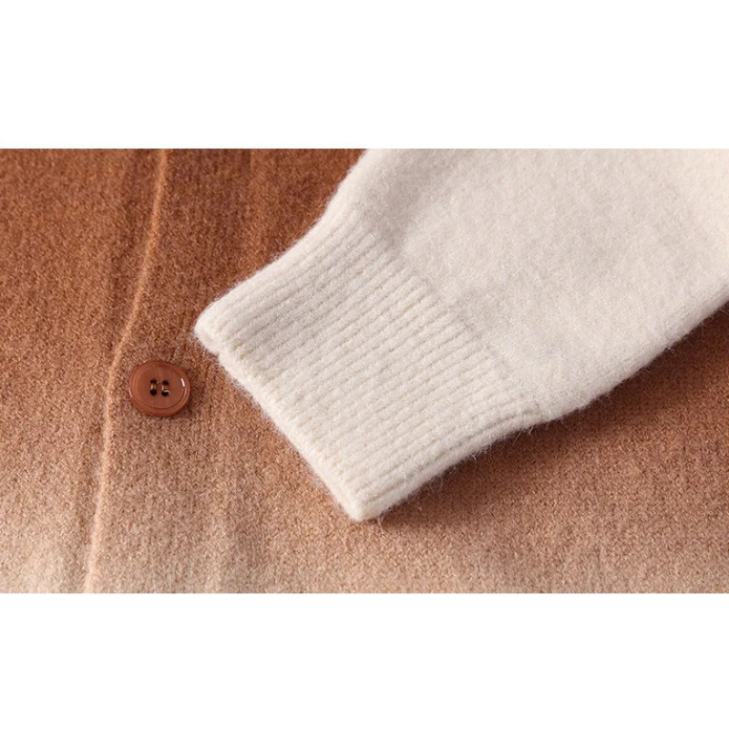 Men's Eclipse Gradient Cardigan - Stylish Layer for Any Occasion-The Yellow Prime