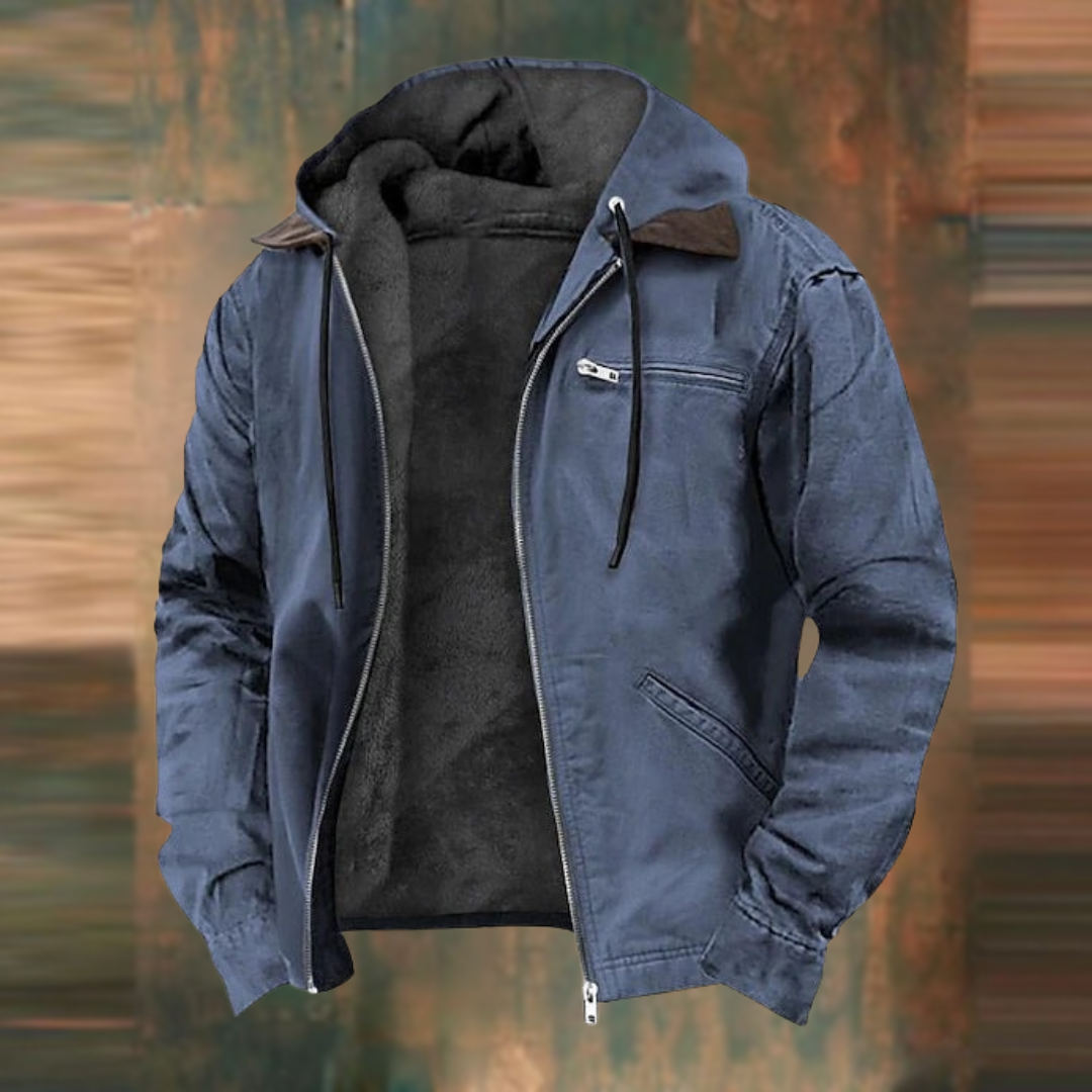 Giacca casual elegante da uomo con cerniera