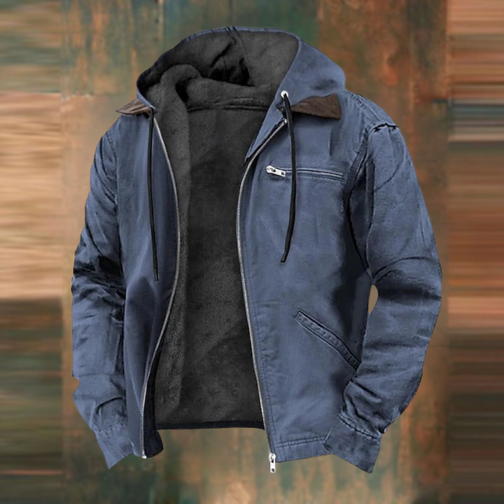 Giacca casual elegante da uomo con cerniera