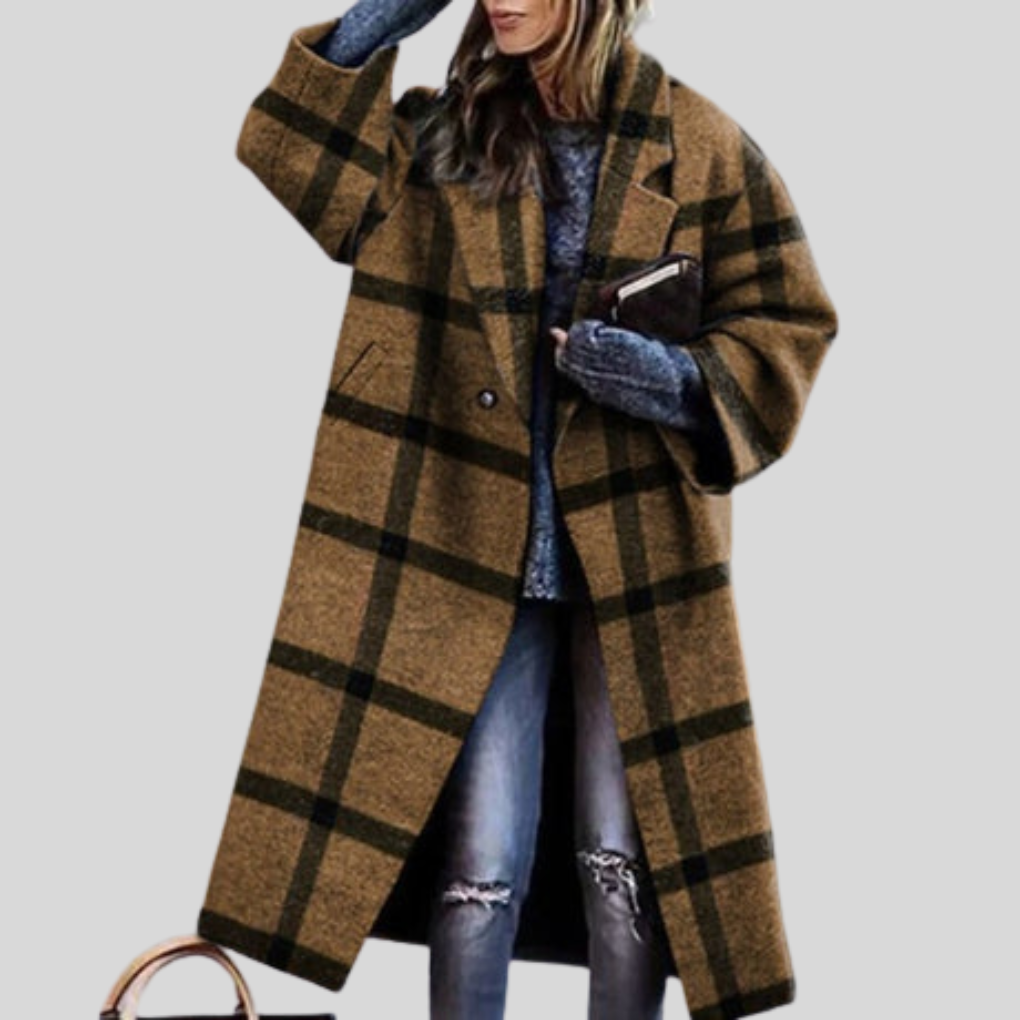 Women's Long Winter Coat – Warm Layer for Cold Weather