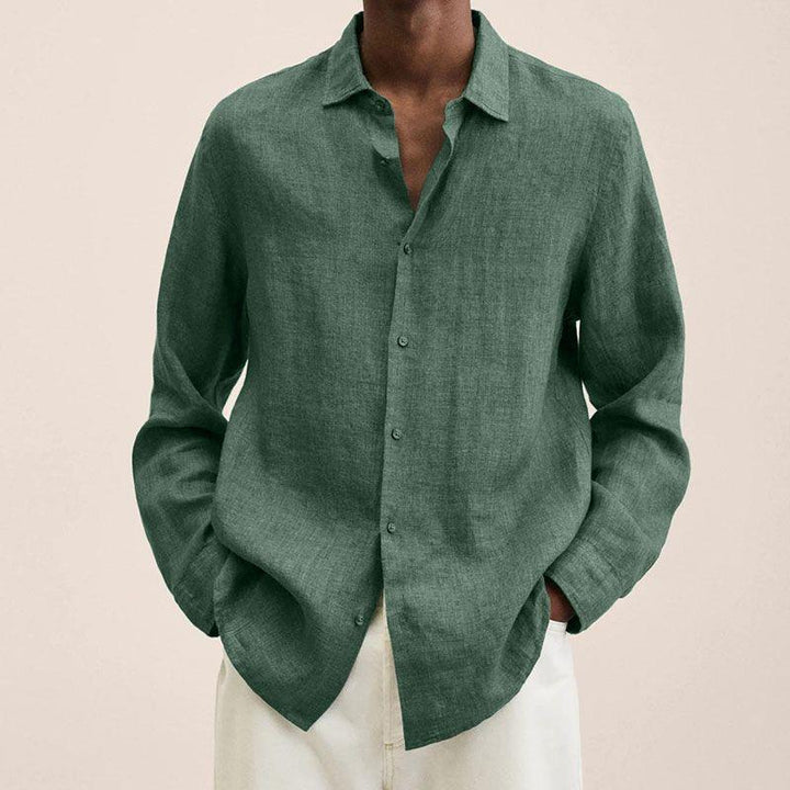 Men's Elegant Dress Shirt-The Yellow Prime