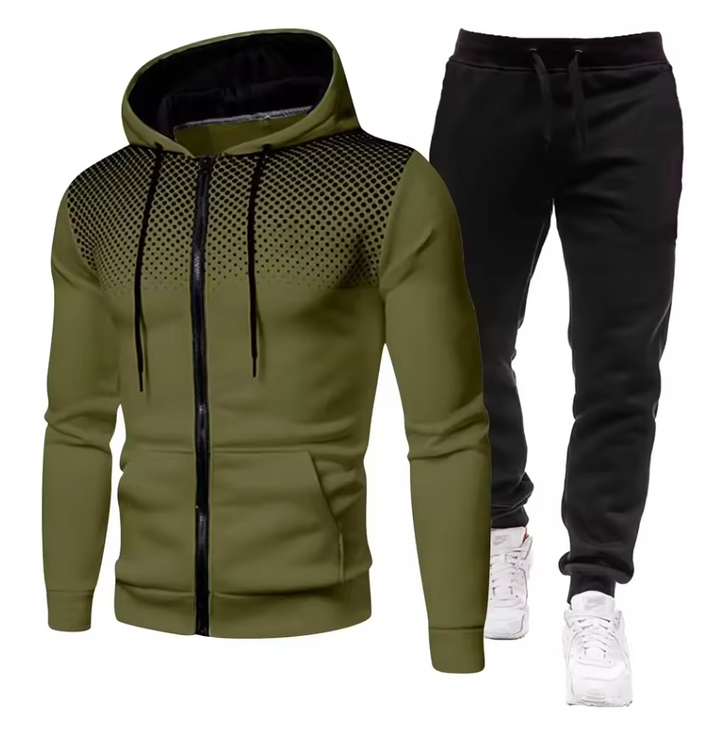 Men's Warm and Stylish Winter Tracksuit Set