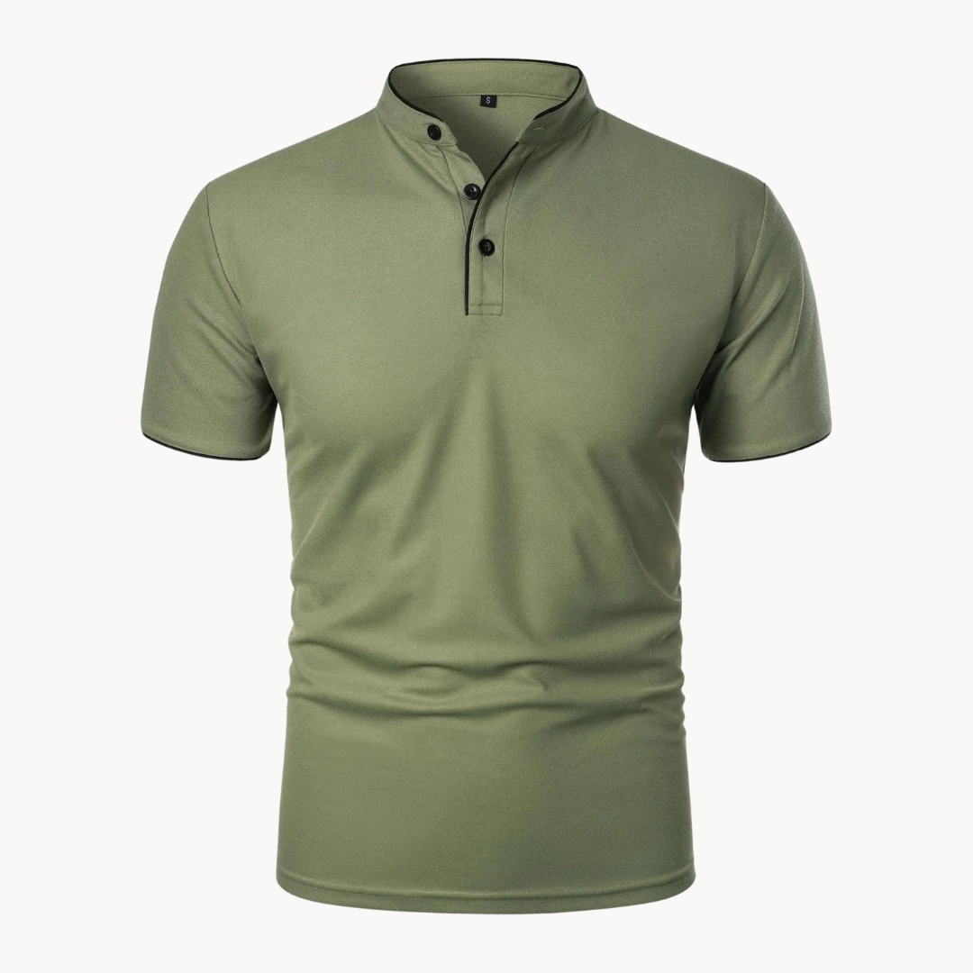 Ian | Men's Casual Short Sleeve Polo Shirt