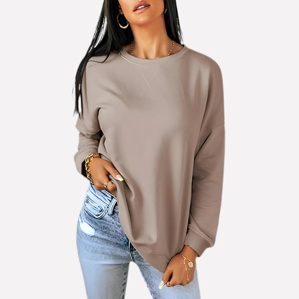 Women's Casual Crew Neck Sweatshirt