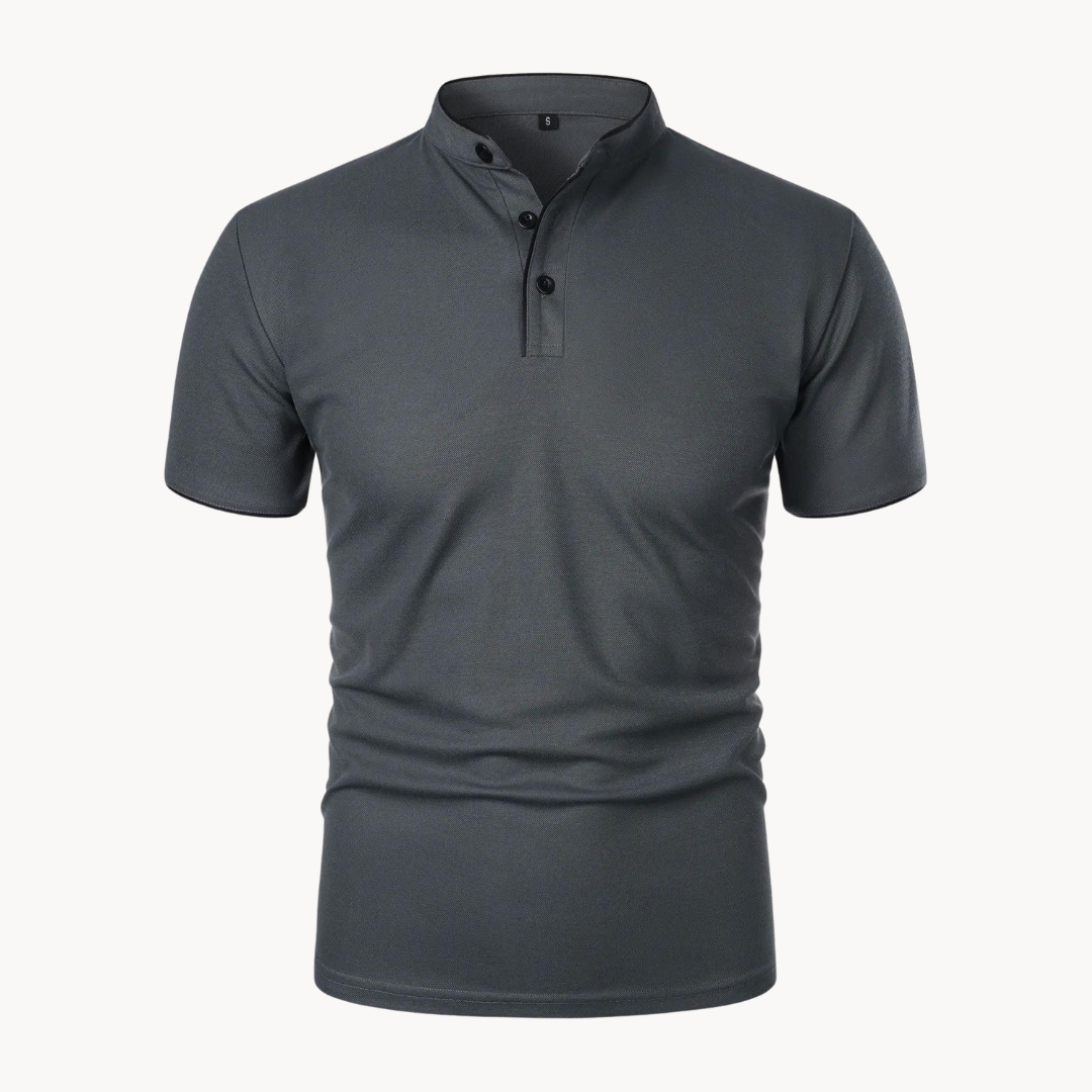 Ian | Men's Casual Short Sleeve Polo Shirt