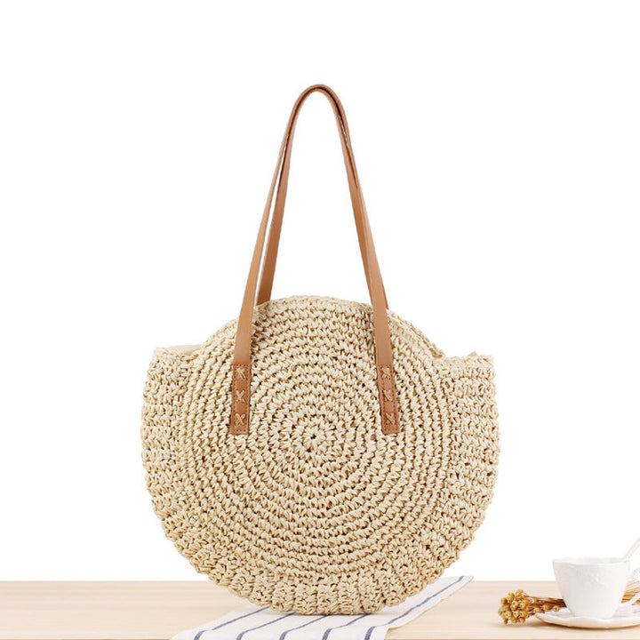 Chelsea | Women's Stylish Handcrafted Straw Handbag-The Yellow Prime