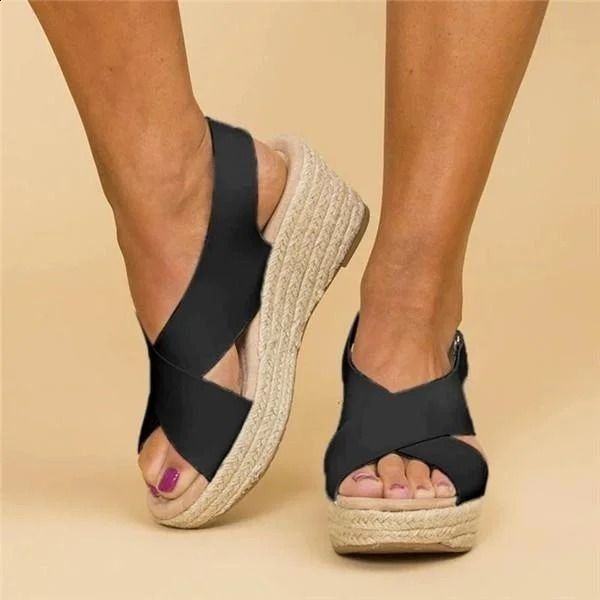 Courtney | Women's Luxurious Comfortable Summer Sandals-The Yellow Prime
