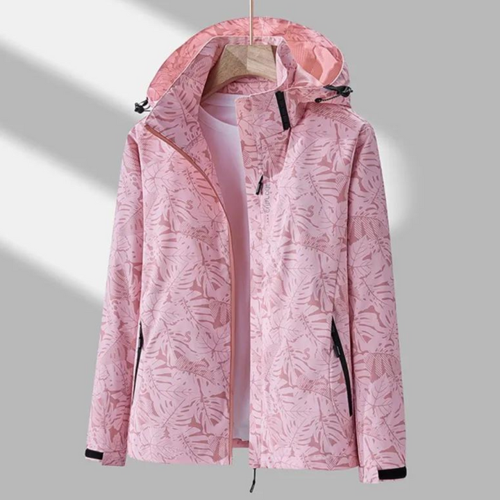 Lily | Women's Elegant Spring Hooded Windbreaker Jacket