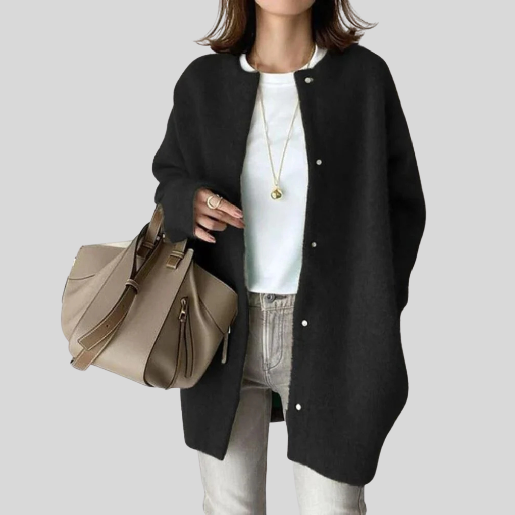 Women's Elegant Knitted Cardigan – Stylish Layer for Any Occasion