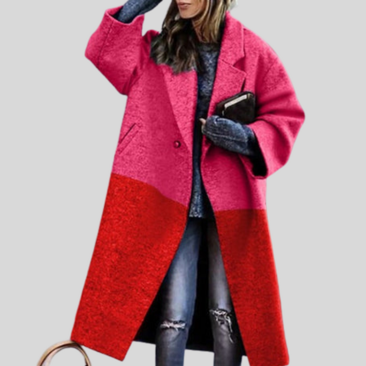 Women's Long Winter Coat – Warm Layer for Cold Weather