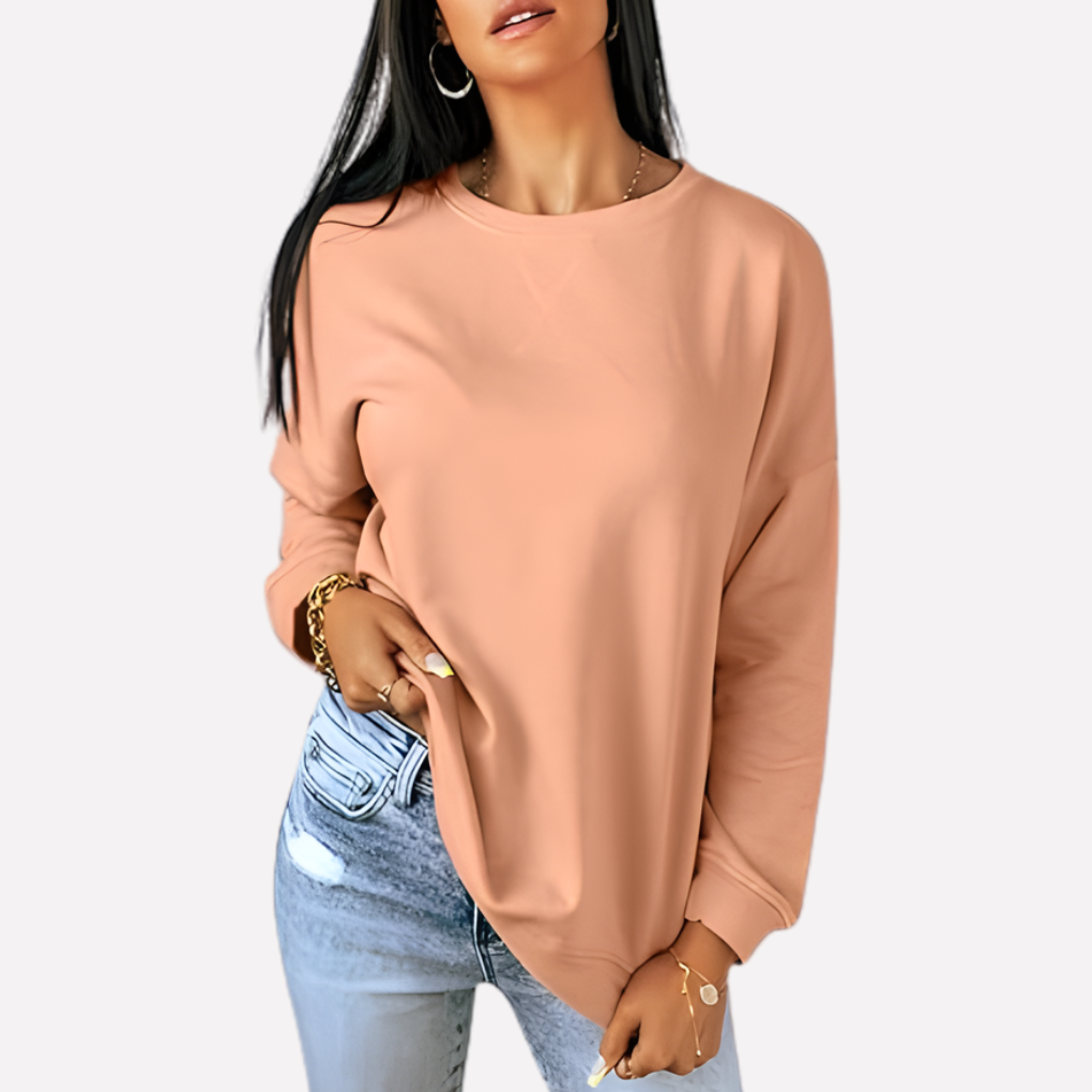 Women's Casual Crew Neck Sweatshirt