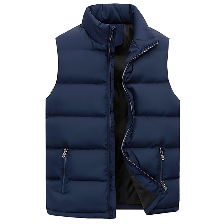 Men's Winter Puffer Vest for Layering and Warmth
