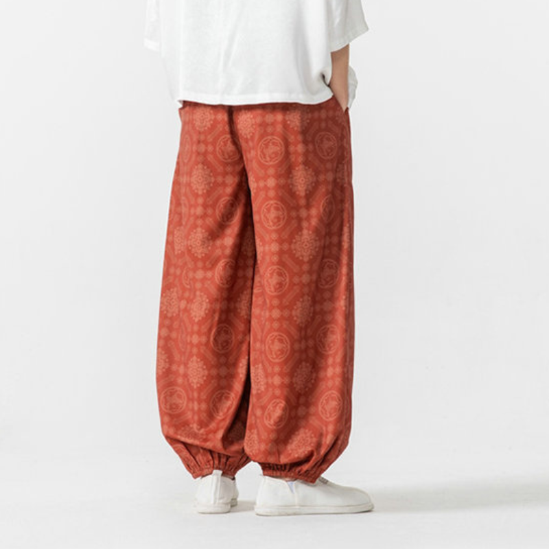 Men's Jacquard Joggers - Stylish and Comfortable-The Yellow Prime