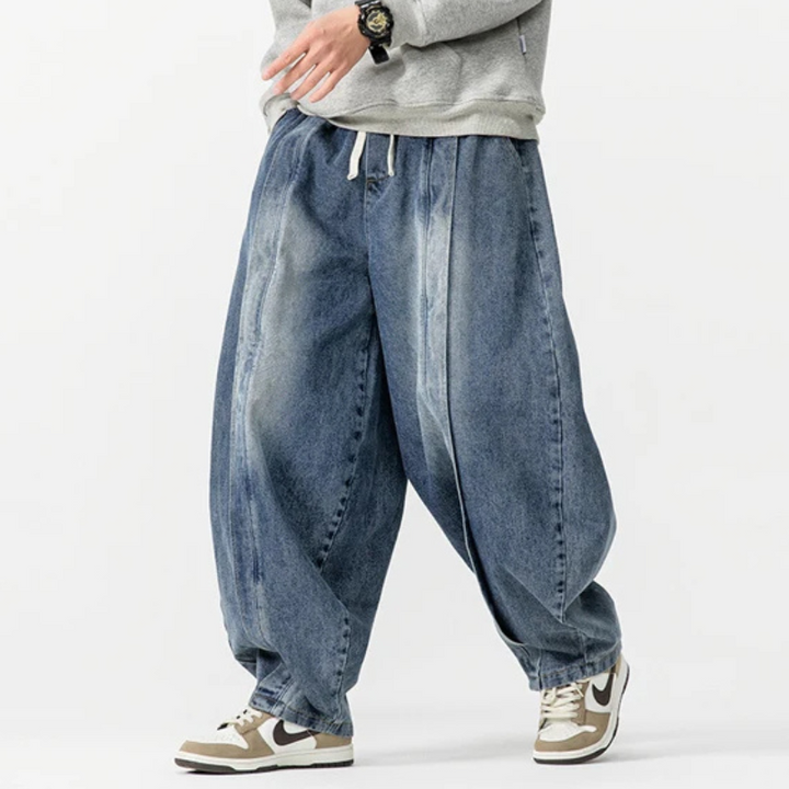 Men's Oversized Eastwood Jeans-The Yellow Prime
