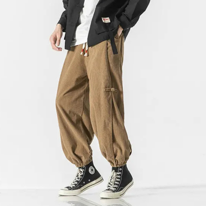 Men's Relaxed Fit Joggers-The Yellow Prime