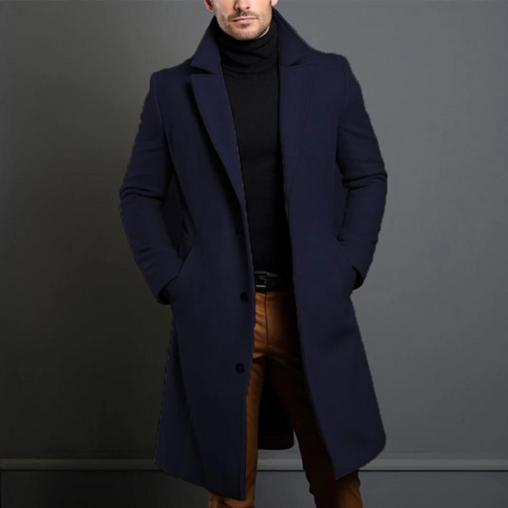 Men's Classic Coat – Stylish Warmth for Cold Weather