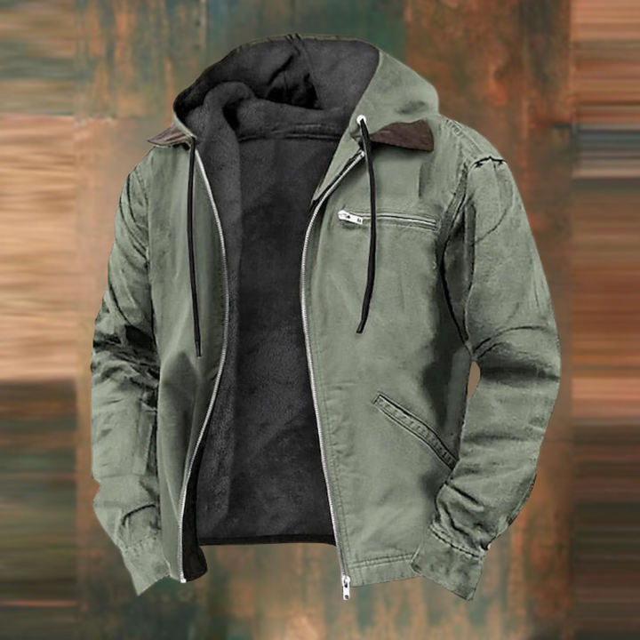 Giacca casual elegante da uomo con cerniera