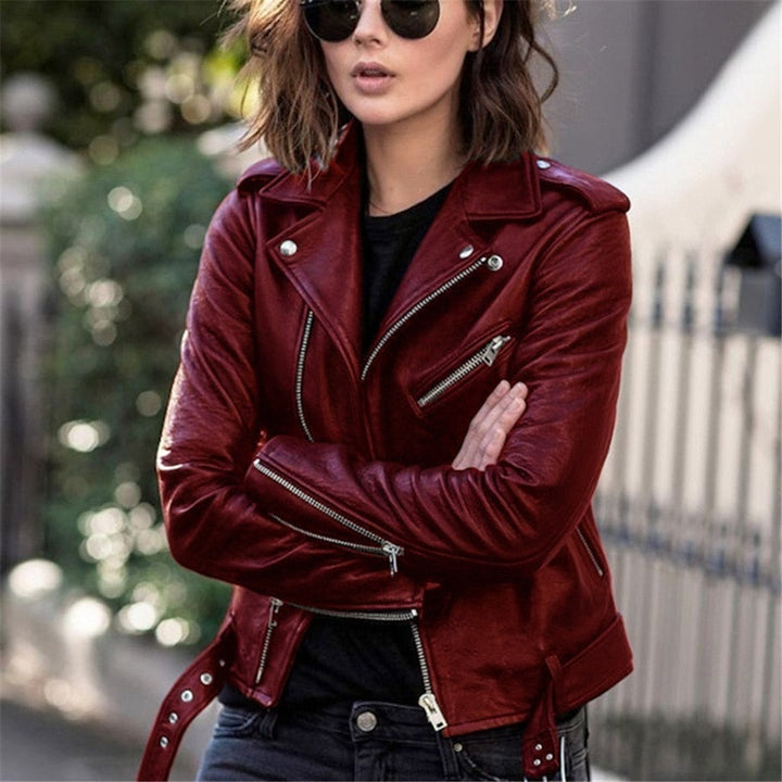 Women's High-Quality Leather Jacket