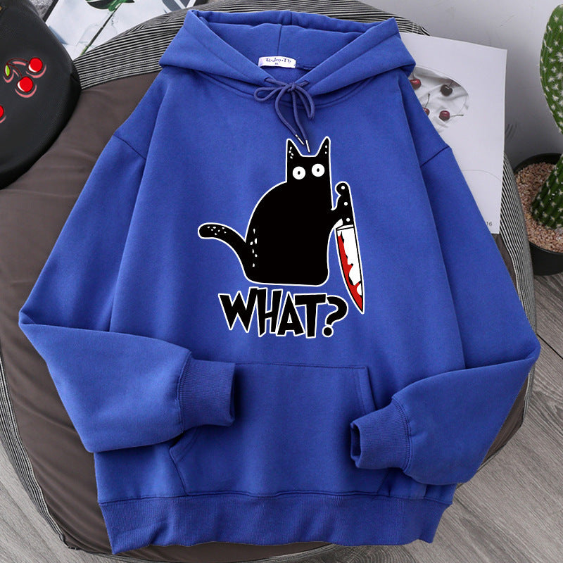 Men's Oversized Graphic Hoodie - Casual Wool Lined Pullover-The Yellow Prime