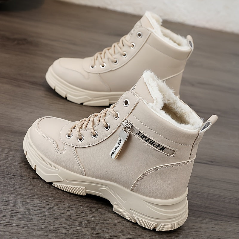 Women's Festive Casual Winter Sneakers - Perfect for Cold Weather-The Yellow Prime