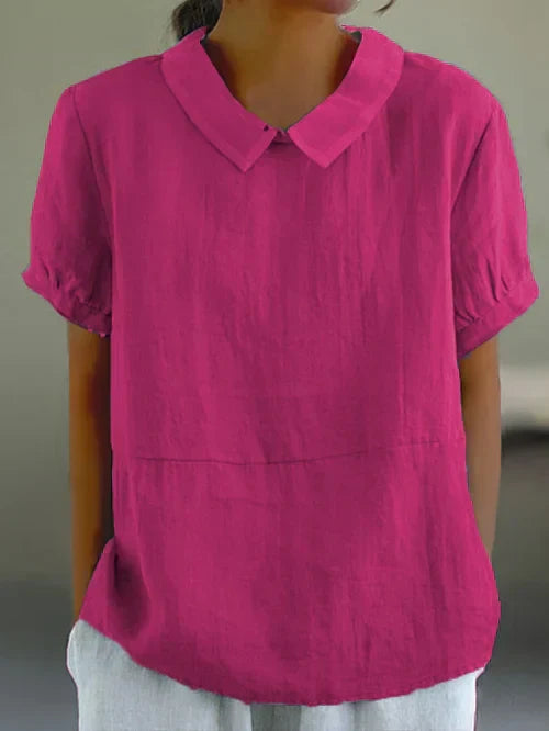 Women's Vintage Collar Blouse-The Yellow Prime