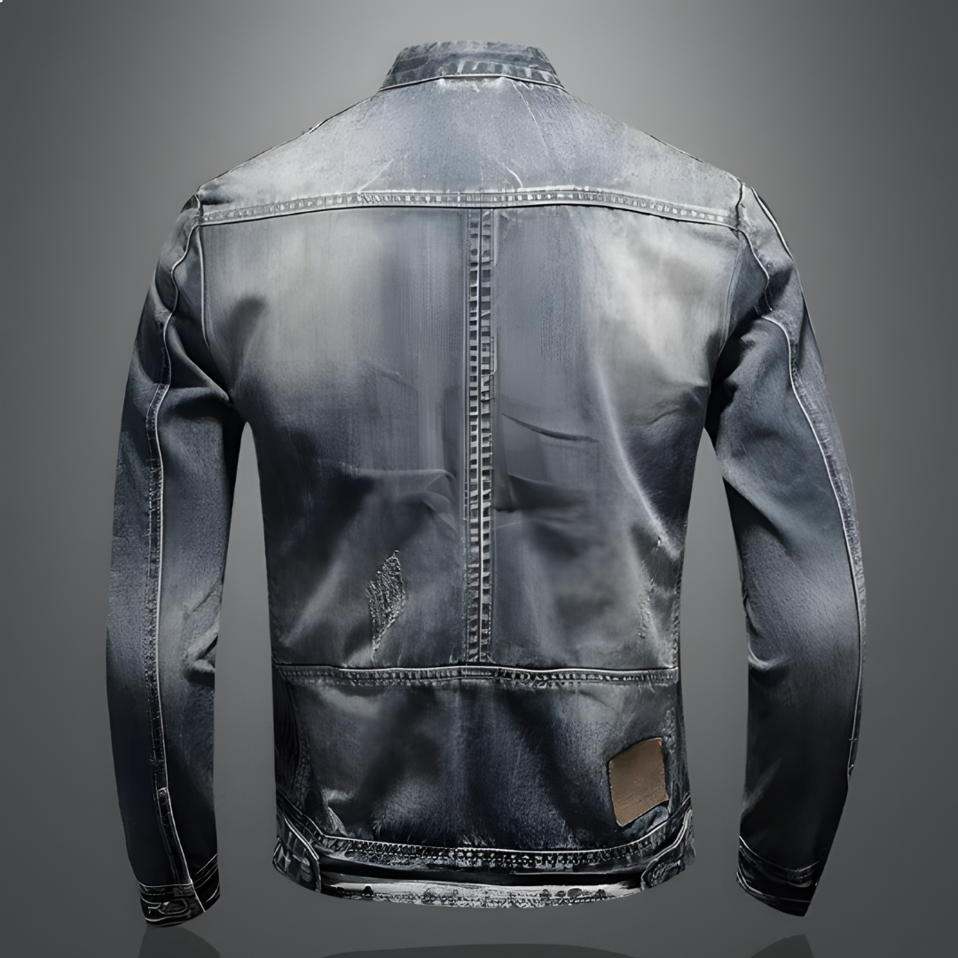 Michael | Men's Premium Denim Comfort Jacket