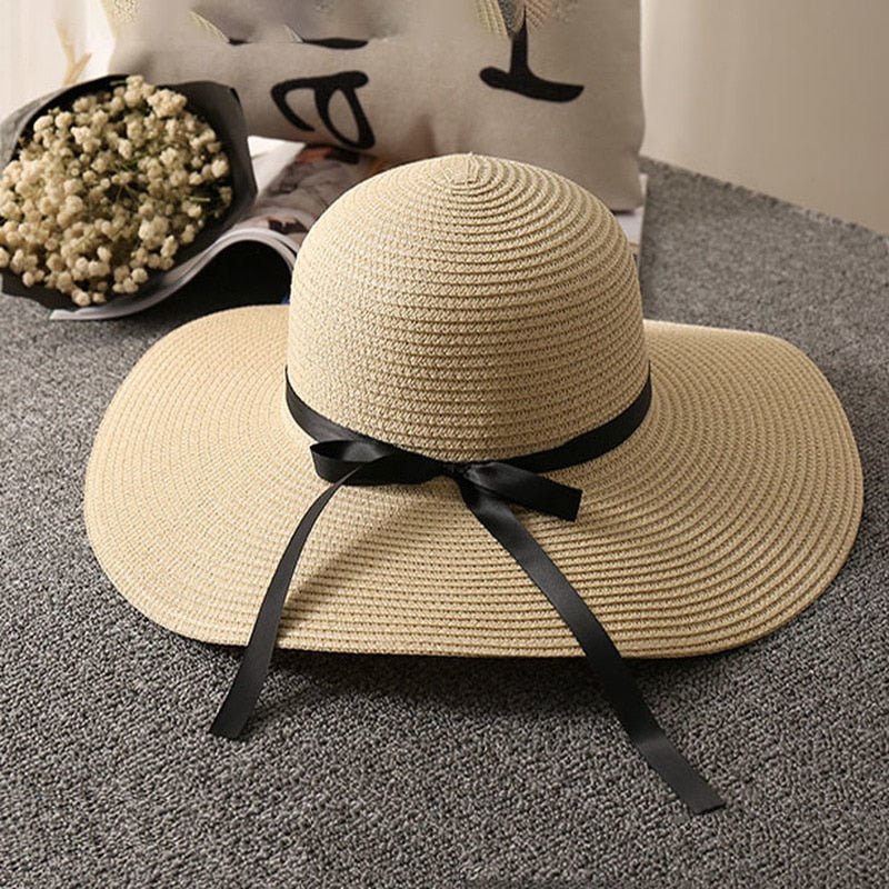 Gretel | Women's Elegant and Comfortable Straw Hat-The Yellow Prime