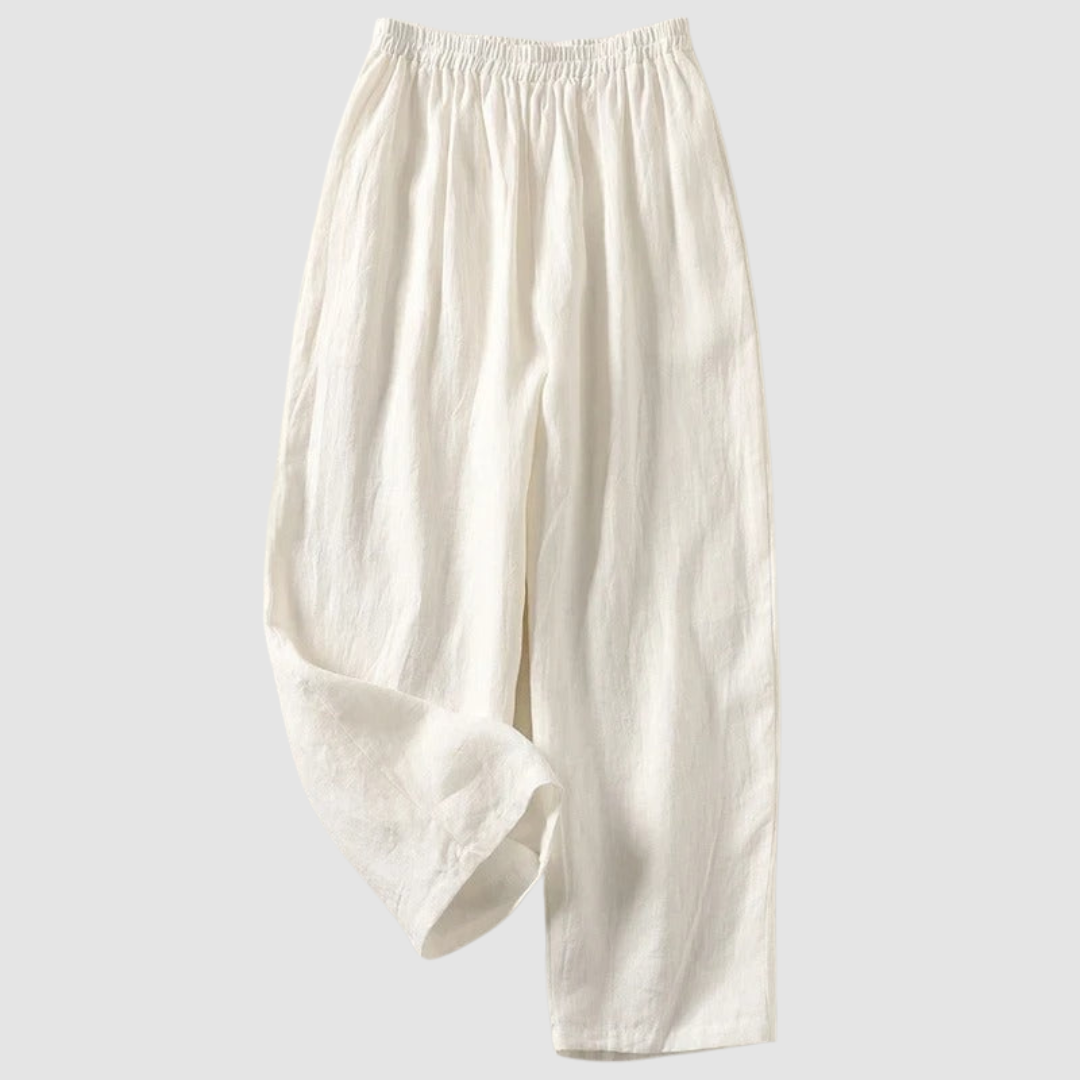 Sienna | Women's Linen Pants-The Yellow Prime