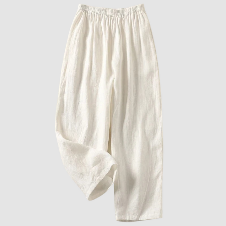Sienna | Women's Linen Pants-The Yellow Prime