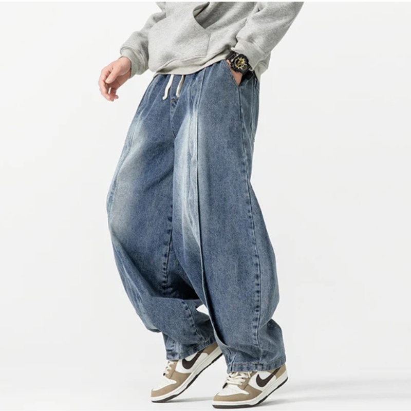 Men's Oversized Eastwood Jeans-The Yellow Prime