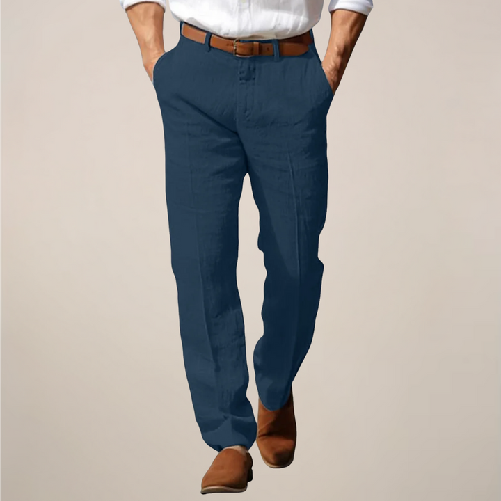 Charles | Men's Straight-Leg Casual Trousers